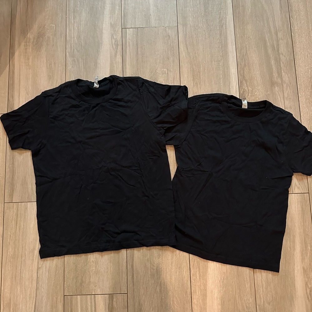 100% cotton unisex black shirt. Brand new never used